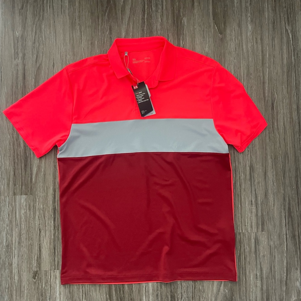 Under Armour Men's Polo Shirt HeatGear Size XL